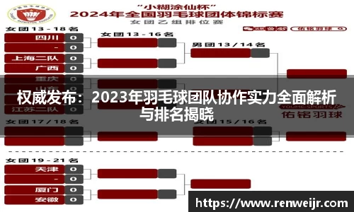权威发布：2023年羽毛球团队协作实力全面解析与排名揭晓